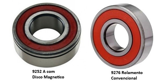 Par Rolamentos Para Roda Harley Davidson Com ABS 2008-2025 Contendo 01 ...