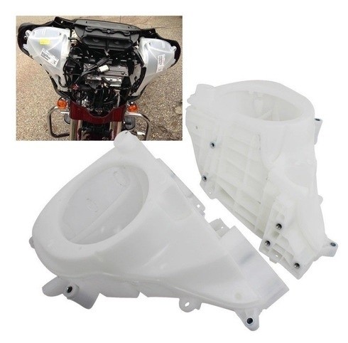 Par Caixa Som Refletora de Graves Alto Falante Harley Touring 14