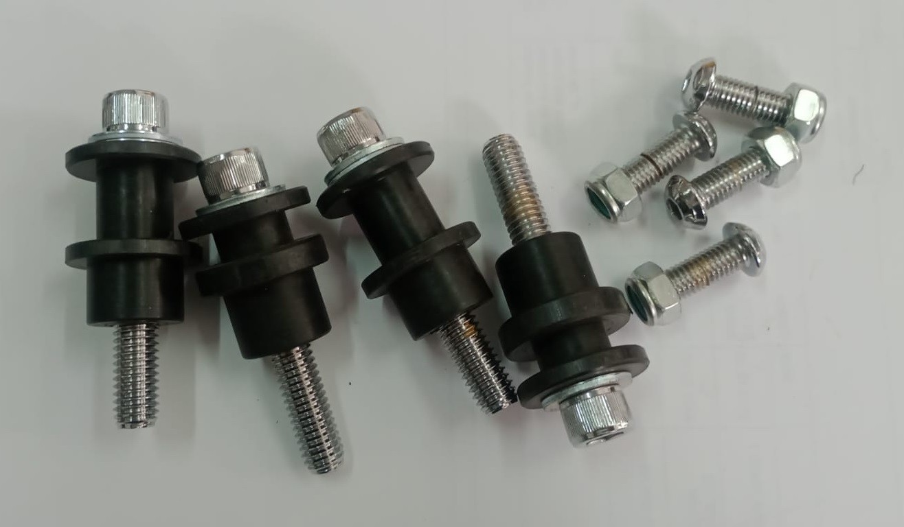 Kit Parafusos Docking Sissybar Removivel Escape Cobra Softail 2018