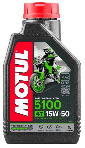 Oleo Motul 5100 4T 15W50 Semi Sintetico Harley Ester