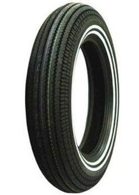 SHIN⊿ Pneu Diagonal Shinko Classic E270 500-16 69S TT Dupla Faixa Branca