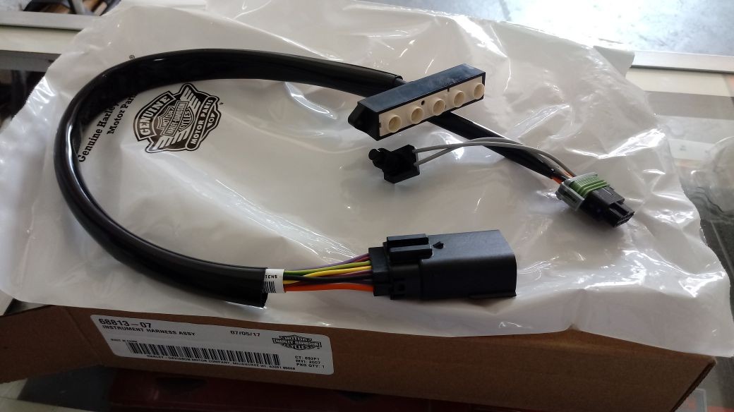 Indicador Led Painel Comando Harley Neutro Oleo Set 68813-07