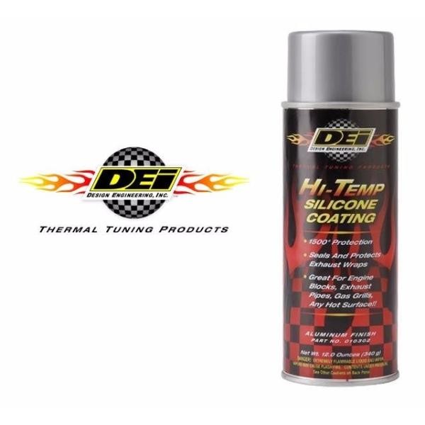 Tinta Silicone Spray Alta Temperatura Dei Aluminio 010302