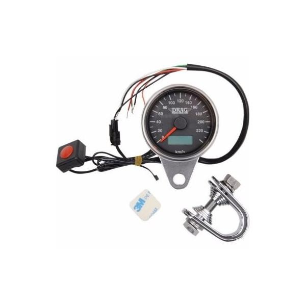 【HARLEY-DAVIDSON 】スポーツスターメーター 220 km/h Velocimetro Harley Km/h 2,3 Pol Eletronico Digital 2210-0326