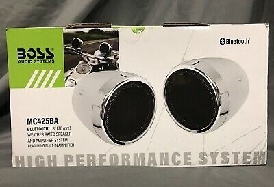 Boss motorcycle best sale speakers mc425ba