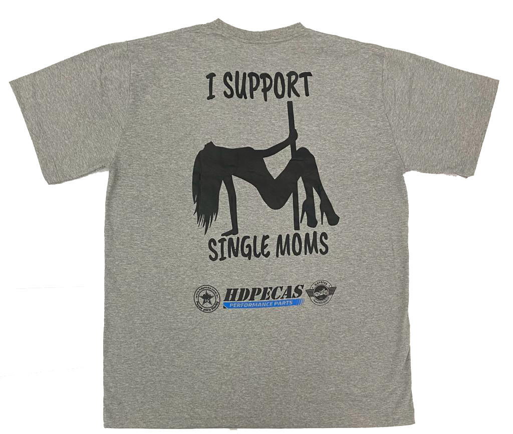 Camisa Camiseta HDPECAS - I Support Single Moms