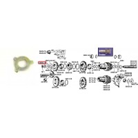 Trava Porca Eixo Kick Start Harley Knucklehead Panhead Shovelhead